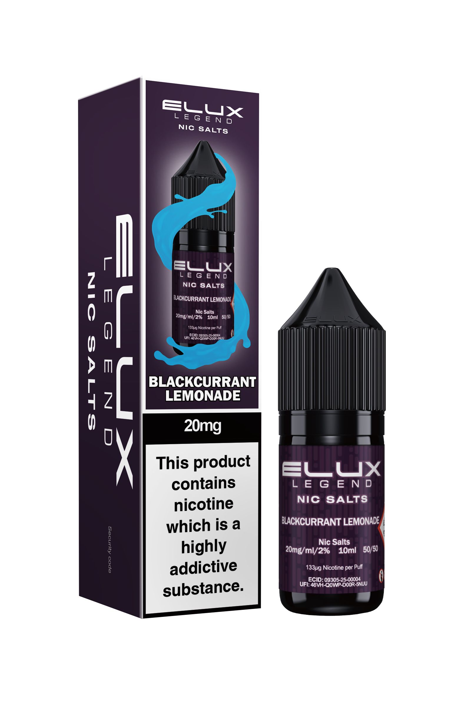 Blackcurrant Lemonade | Elux Legend - Nic Salt (10ml)