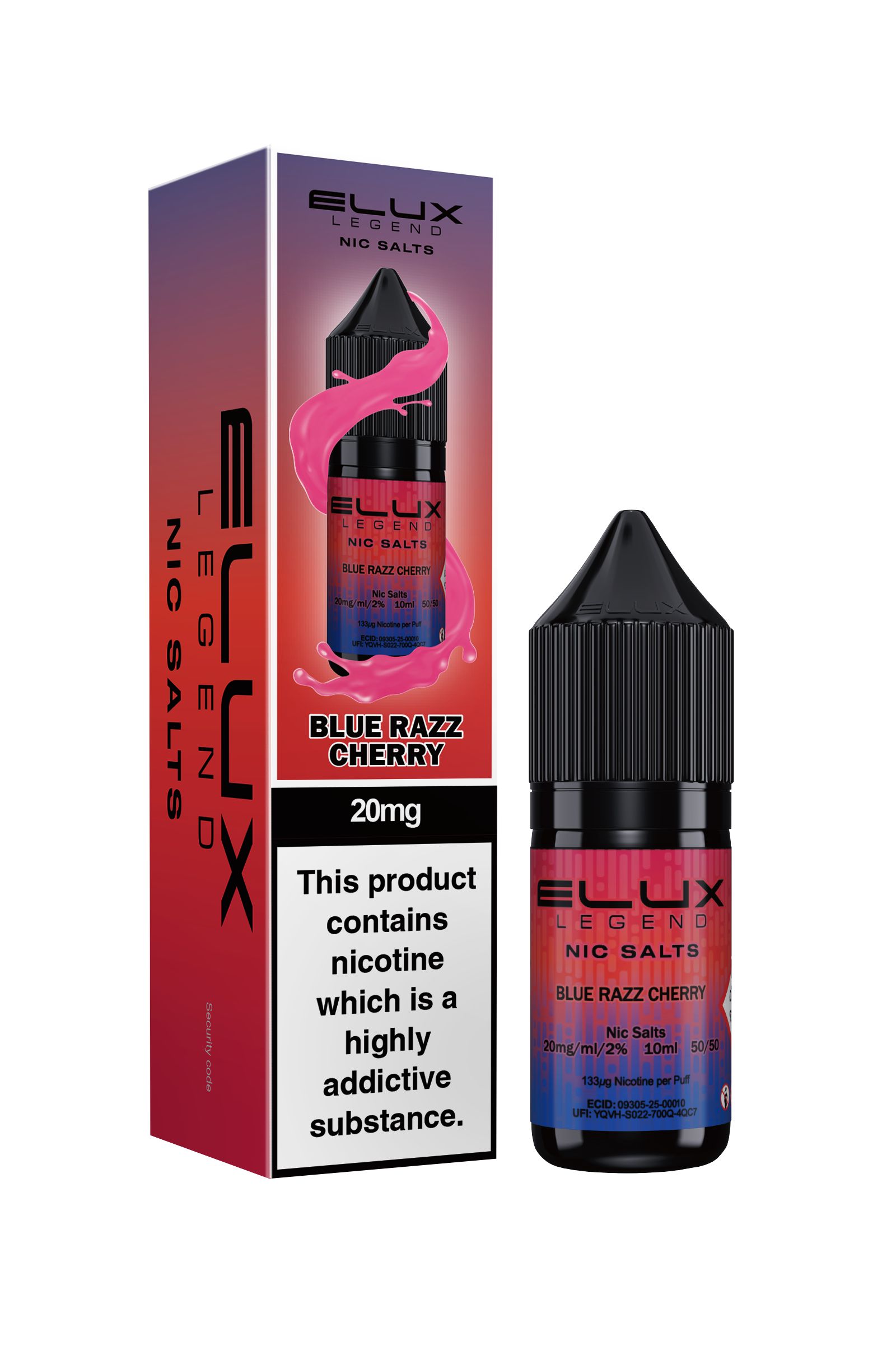Blue Razz Cherry | Elux Legend - Nic Salt (10ml)