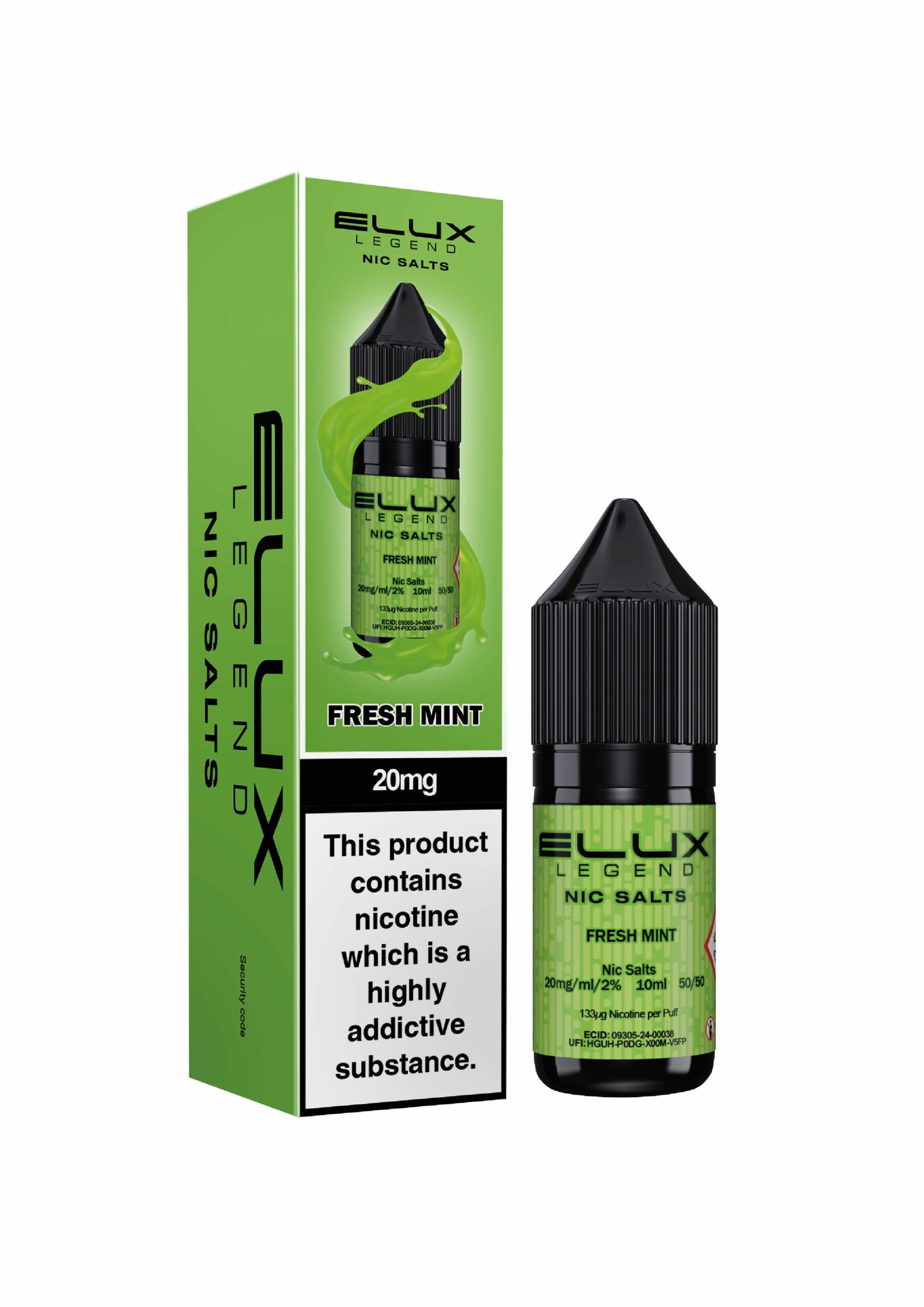 Fresh Mint | Elux Legend - Nic Salt (10ml)