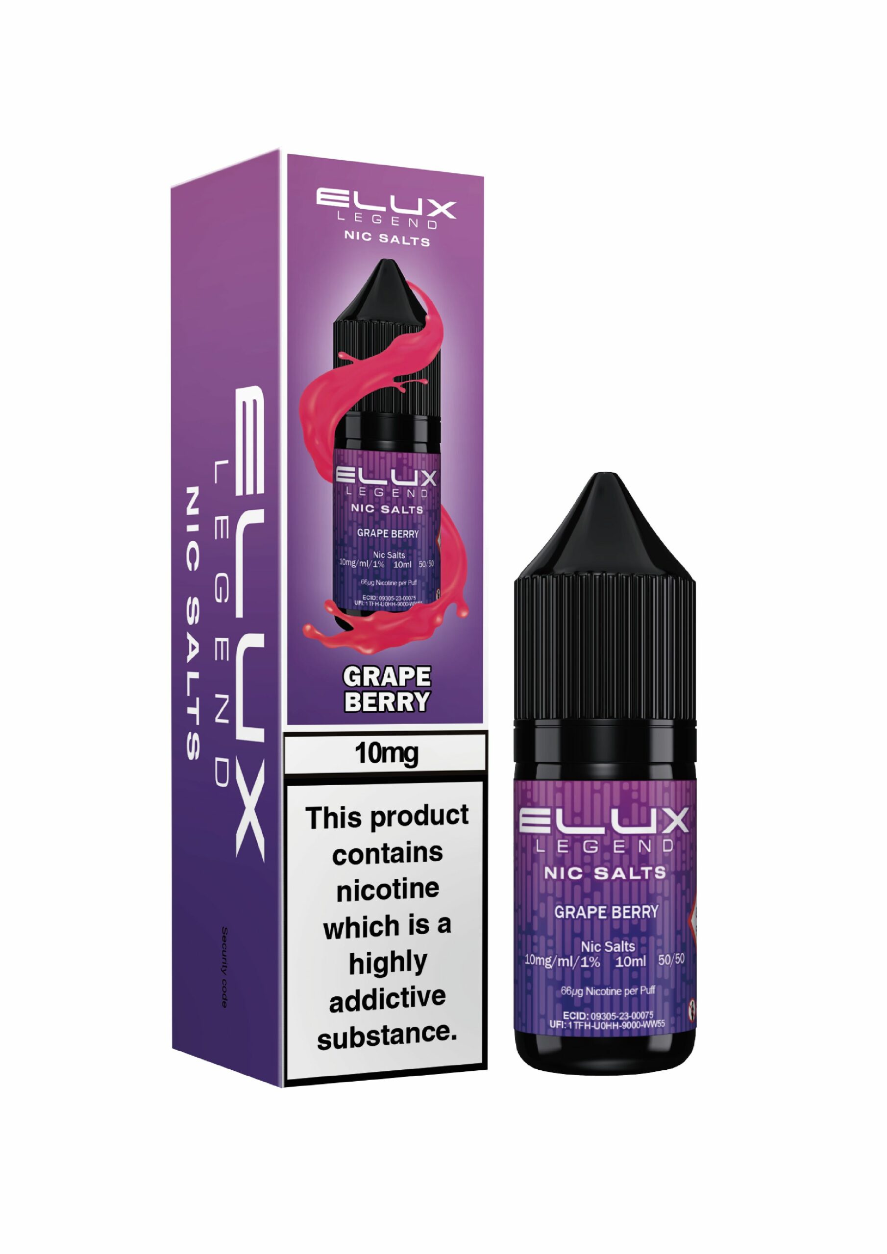 Grape Berry | Elux Legend - Nic Salt (10ml)
