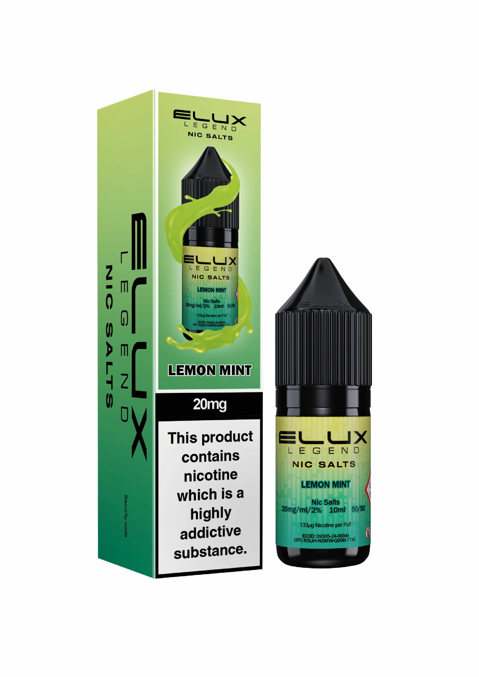 Lemon Mint | Elux Legend - Nic Salt (10ml)