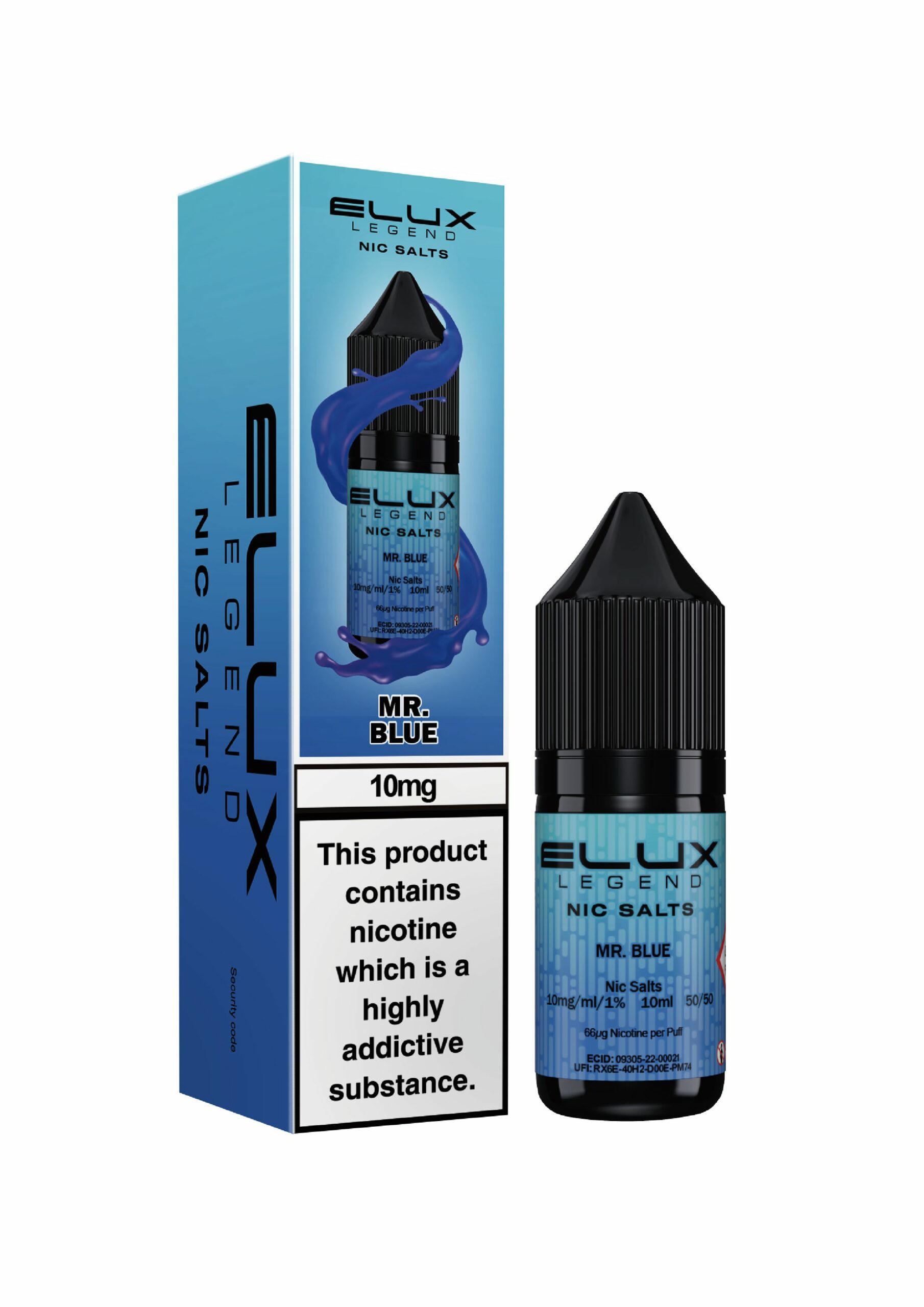 Mr Blue | Elux Legend - Nic Salt (10ml)