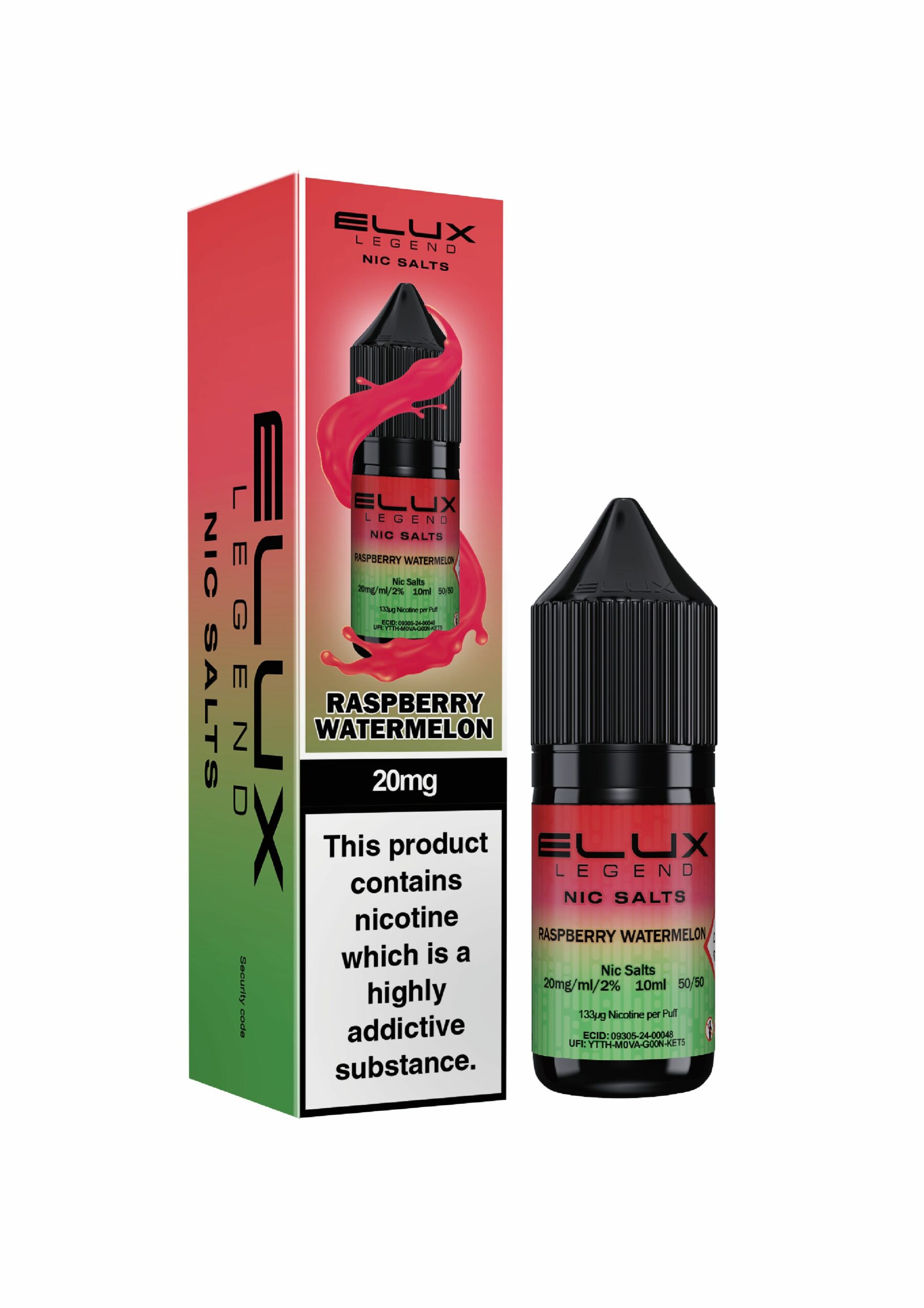 Raspberry Watermelon | Elux Legend - Nic Salt (10ml)
