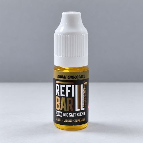 Dubai Chocolate E-Liquid Bottle