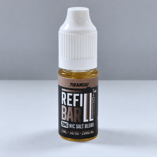 Tiramisu e-liquid bottle